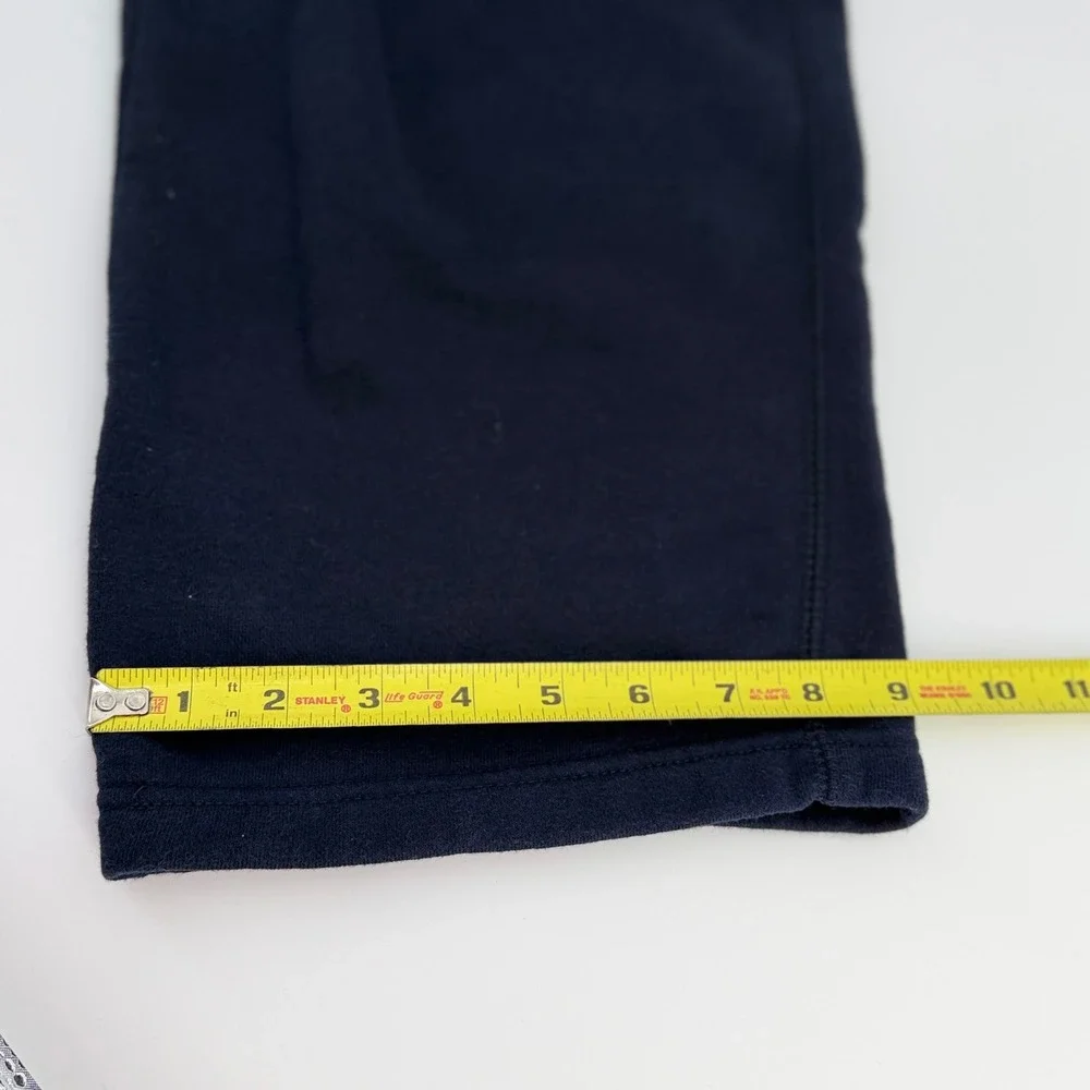 Vintage‎ Y2K Nike Athletic Dept Wide Leg Cargo Sweatpants Navy Mens L EUC